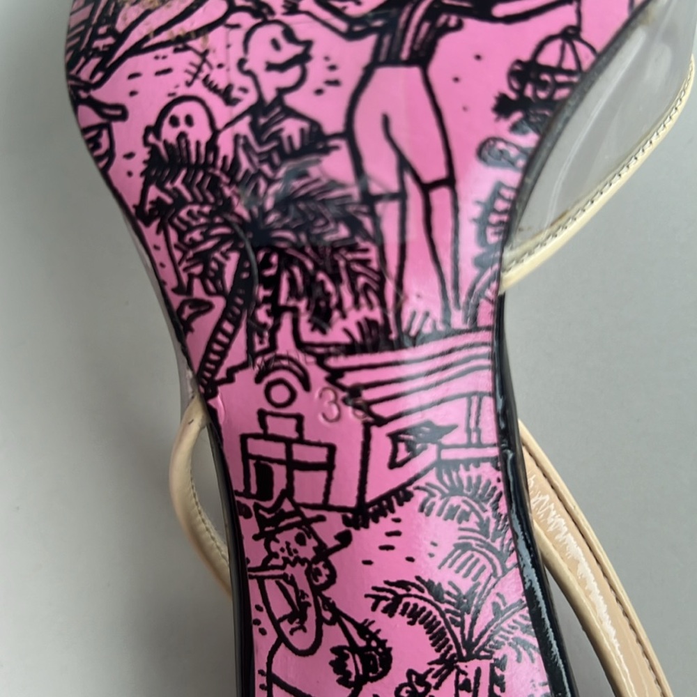 Emilio Pucci Firenze Sling Back Pumps - Picture 9 of 9